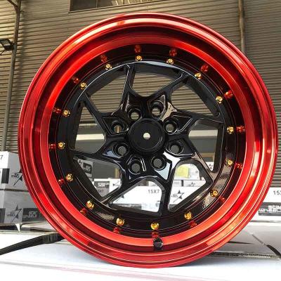 China 17 18 Inch 5×100 5×112 5×114.3 Racing Aftermarket Alloy Rims for sale