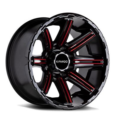 China Concave Deep Dish 6 Lugs 20 Inch 6x139.7 Aluminum Tire Rims for sale
