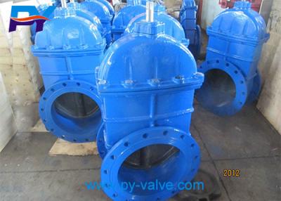 China Cast iron soft seal gate valve 30ч39р PN10 DN500 for sale