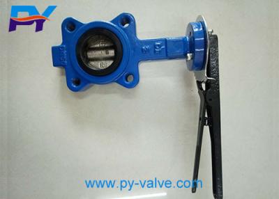 China LT Type Butterfly Valves  lever drive for sale