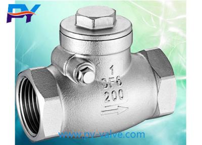 China Threaded End Swing Check Valve 1 Inch for sale