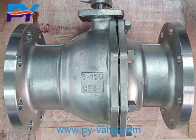China ANSI stainless steel ball valve flange for sale