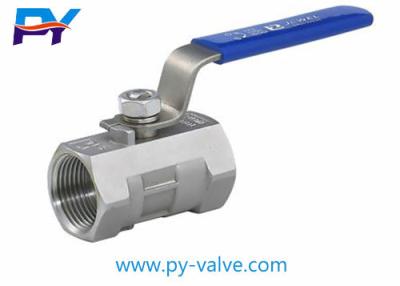 China 1PC stainless steel screwed valve for sale