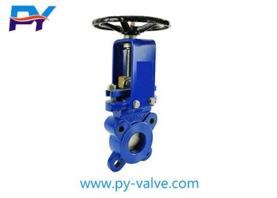 China Cast iron Manual Knife Gate Valve for sale