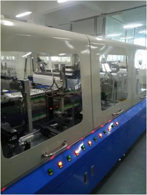 China Planta de fabricación automática de la batería de ión de litio de la detección máquina que empalma de poste en venta