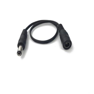 China 12V DVD Player DC Cables 5.5*2.1mm Male to Female for TV STB Sound and DC Power Extension Cable for sale