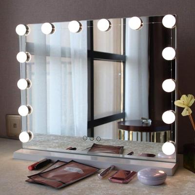 China 2019 Dressing Room Make Up Hollywood Vanity Popular Style Led Mirror Light Led Bulbs Kit For Make Sauce for sale