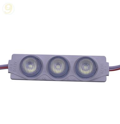 China High quality advertising signs 3 LED smd 2835 lumens 1.5w injections led module for advertising for sale