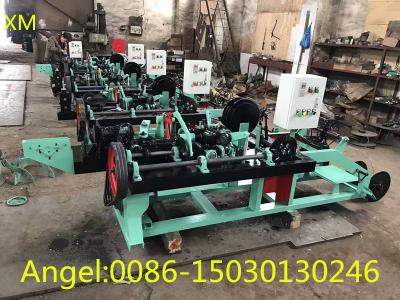 China Straight and Reverse Twisted Barbed Wire Machine with High Speed for sale