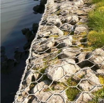 China 2mx1mx1m Río de la orilla Proteger piedra galvanizado Gabion caja Gabion cesta en venta