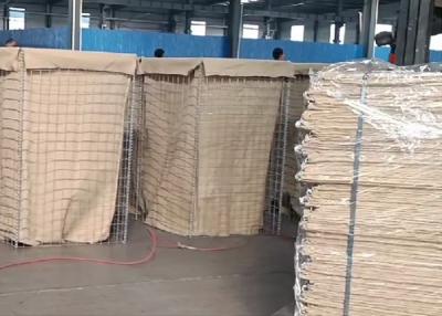 China Anti - Corrosion Cells Jointed High Strength Effective Hesco Military Hesco Barrier for sale