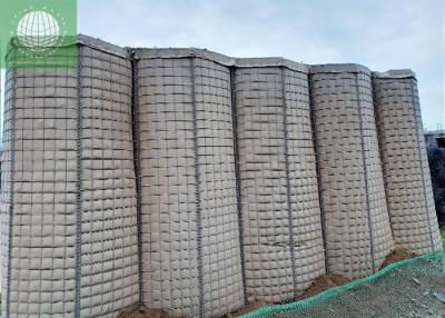China 250 Geotextile Cloth Military Defensive Barrier Sand Wall 76×76mm for sale
