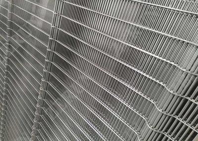 China Durable Welded 358 Anti Climb Security Welded Wire Mesh Fence Panels 25*76.2mm for sale
