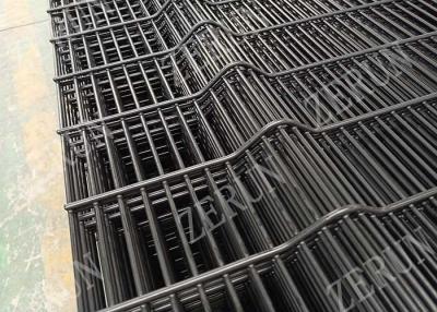China 2.0m Powder Coating Metal Mesh Fences High Security 358 Anti Climb Fence for sale