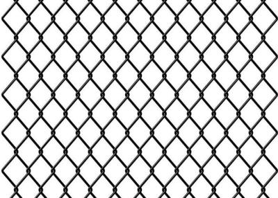 China 1.7mm Metal Chain Link Fence 60*60mm Diamond Wire Mesh Fence for sale