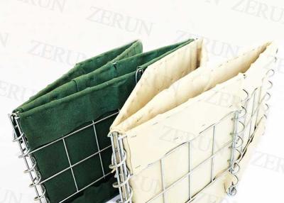 China Galvanized Military Defensive Barrier Square Welded Mesh Hesco Barrier for sale