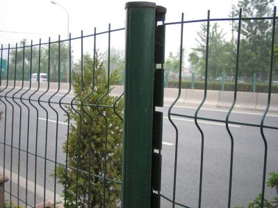 Chine Le PVC galvanisé plongé chaud de Mesh Fence de maillon de chaîne a enduit la barrière de haute sécurité de 3.2m Systems à vendre