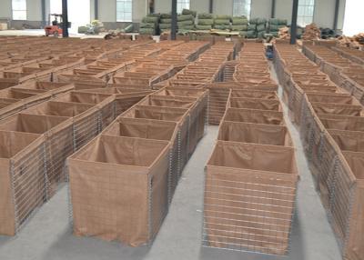 China 2x5 Cells 1*1*10m Hesco Baskets Hot Dipped Galvanized for sale