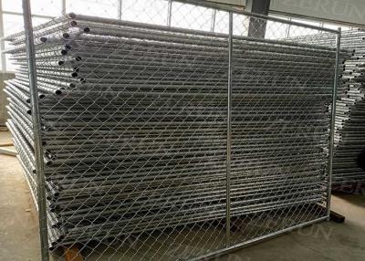 China 0.8m Height 3.5mm Galvanized Diamond Chain Link Fence for sale