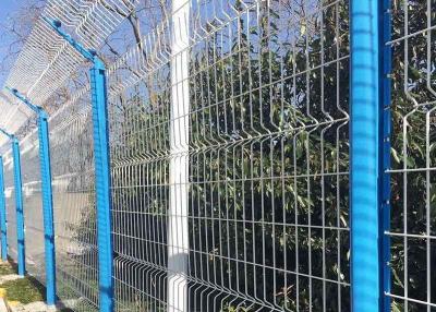 China 5.0mm Wire Bending 2.0m Height Welded ISO 3d Panel Fence for sale
