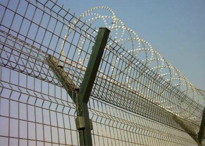 China PVC beschichtete galvanisiertes geschweißtes 3d 358 Mesh Fence zu verkaufen