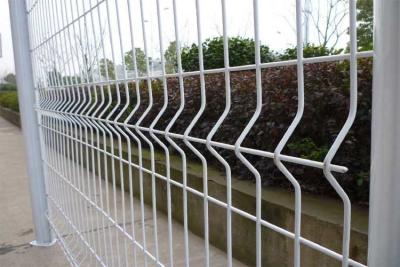 China 1830mm High Curved V 3d Wire Mesh Fence Pvc Coated Three Bending for sale