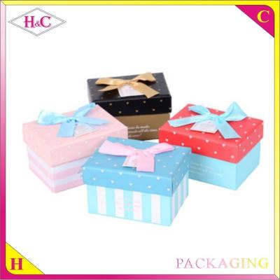 China Handmade paper gift packaging boxs for sale