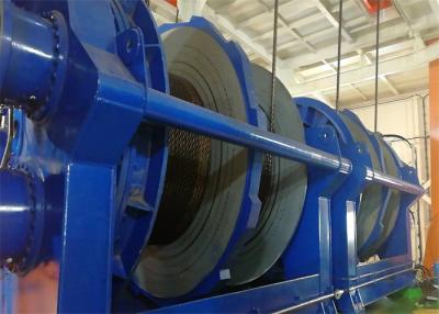 Chine Treuil électrique de enroulement multicouche de grande capacité de corde avec la cannelure de LEBUS pour la marine à vendre