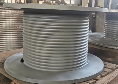Китай Lbs связывают проволокой желобчатый барабан веревочки/кабеля для оборудования подъема крана поднимаясь продается