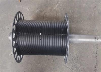 China Anti Static Insulation Rope Drum Covered With LEBUS Groove Nylon Sleeves for sale