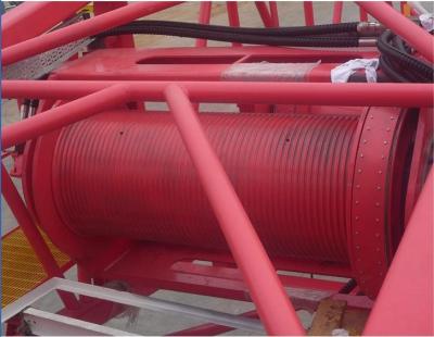 China Lebus Grooved Drum Rope Winch Drum 3000m Rope Capacity 3mm-80mm Rope Diameter for sale