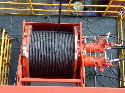 China Painting Grooved Cable Drum Storing Steel Wire Ropes And Lifting Heavy Objects for sale
