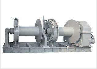 Κίνα 50 τόνων Marine Winch Ηλεκτρική Μεγάλη χωρητικότητα σχοινιών διπλό ρυμουλκούμενο τύμπανο προς πώληση