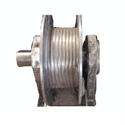 China Customized Grooved Winch Drum For High Performance Lebus Gearmatic Winch for sale