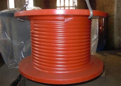 China Precision Machined Cable Winch Drum With Lebus Grooves For Industrial Applications for sale