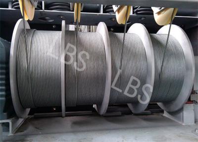 Chine 500m Rope Capacity Lebus Grooved 4 section Drum / 6 section Drum For BMU à vendre