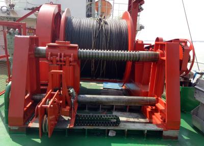 China Steel Q355D Winch With Spooling Device for sale