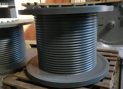 China Libras de 80KN que tira del tambor del torno de la cuerda de la fuerza con el alambre de acero de 24m m en venta