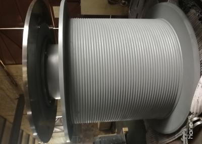 China LBS Grooved 350mm Diameter Winding Drum For Hoisting Winch for sale