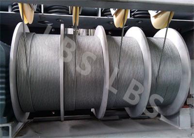 China Cable eléctrico del acero 6m m de Q345B que tira del torno para la construcción en venta