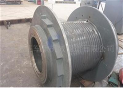 China 12mm Grooved Wire Rope Drum for sale