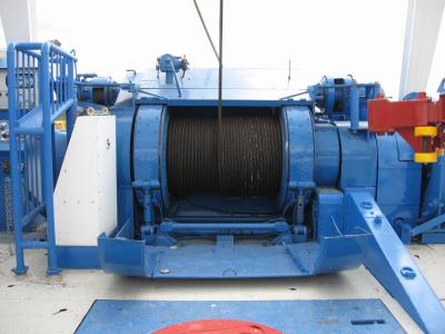 China Lebus 120KN Marine Hydraulic Winch , Crane Winch System For Mine Lifting for sale