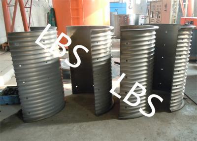 China Certificación CCS tambor eléctrico de cabrestante marino con mangas Lebus 480 mm de diámetro en venta