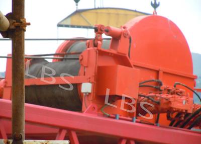 China High Security 15 Ton Hydraulic Winch With Spooling Device High Stability for sale