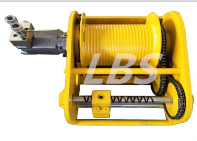 China Fast Speed Wire Rope Electric 40 Ton Winch With Spooling Device For Mining for sale