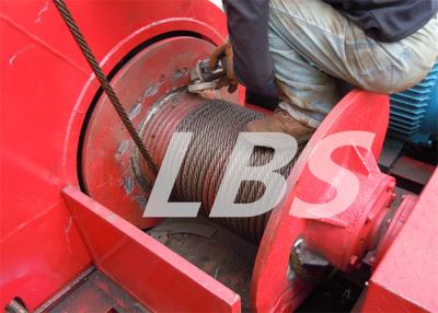 China Rotes bewegliches Öl Rig Drawworks, 50 Ton Hydraulic Winch  Für Öl-und Gassonde zu verkaufen