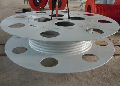 China Hot Spray Zinc 8mm Cable Winch Drum With Lebus Grooves For Construction for sale