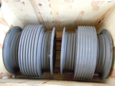 中国 カスタマイズされた6mmワイヤー ロープ ドラムは鉱山のための頑丈に溝を作った 販売のため