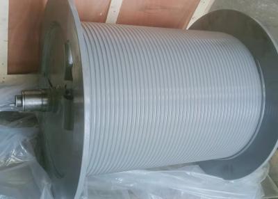 China Lebus sulcou o cilindro de cabo de aço, polímero alto do cilindro do guincho da corda para levantar à venda