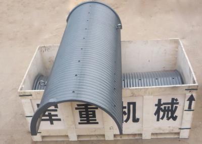 China o diâmetro Lebus de 800mm sulcou o cinza do polímero alto das luvas do cilindro à venda
